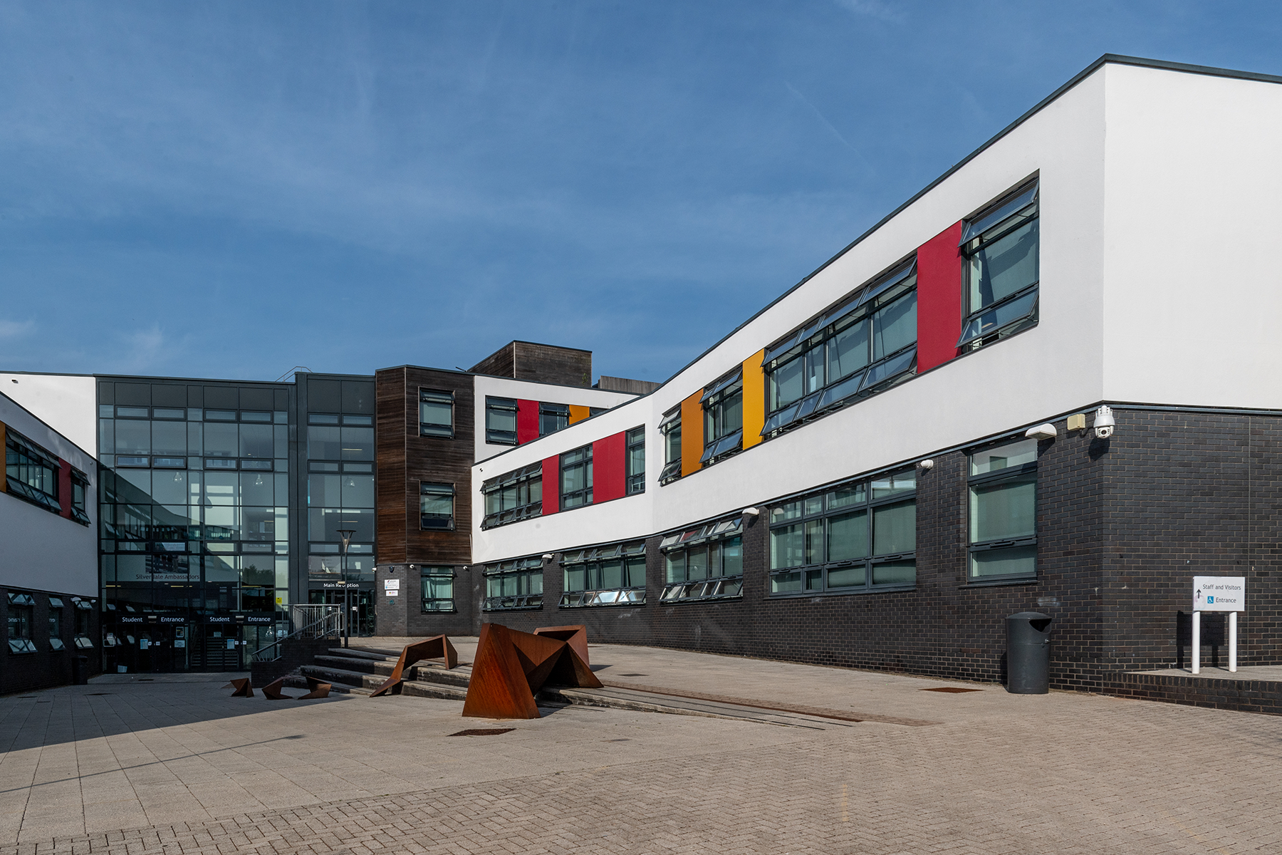 Exterior of Silverdale School