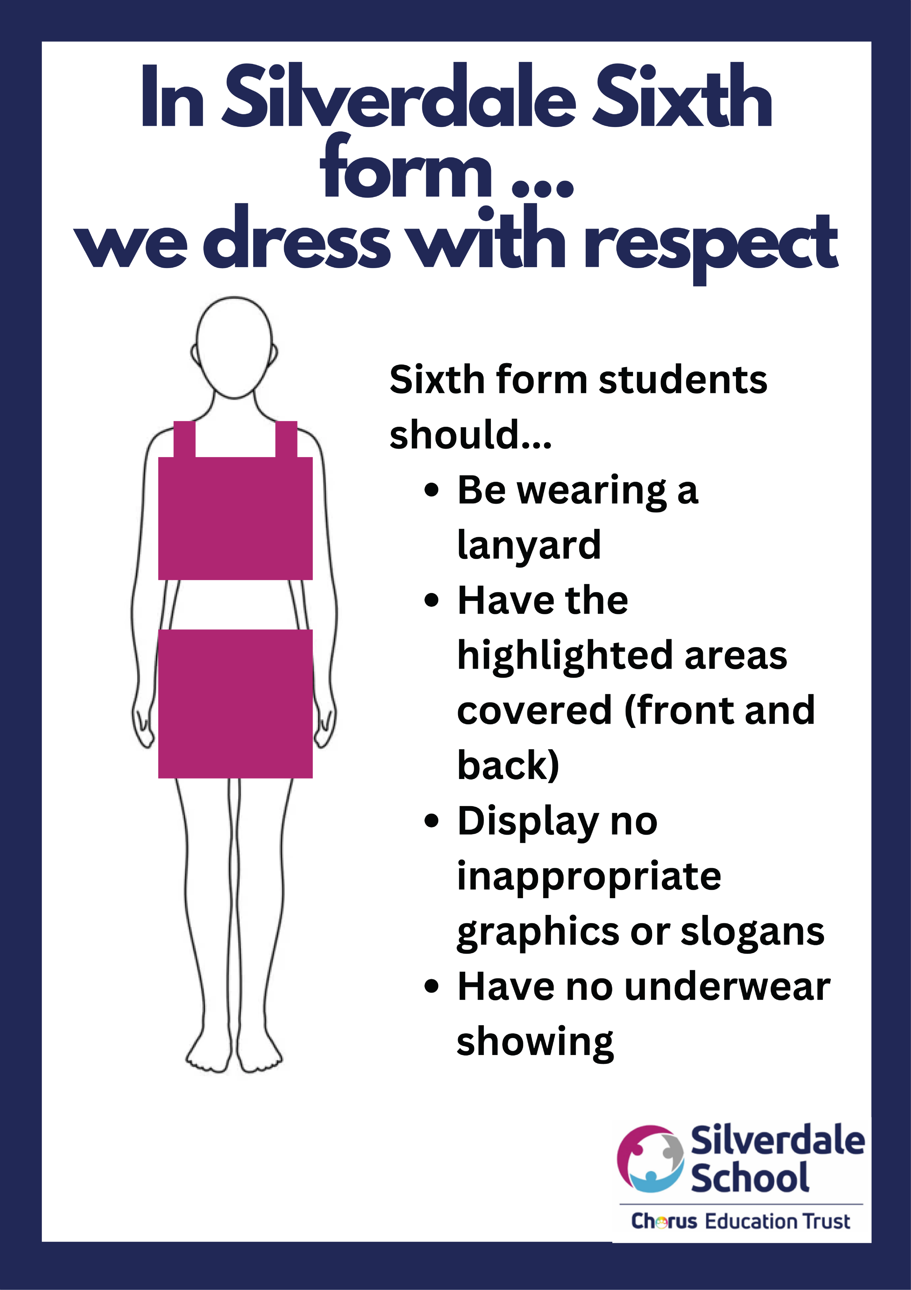 Sixth Form dress code and link to downloadable document